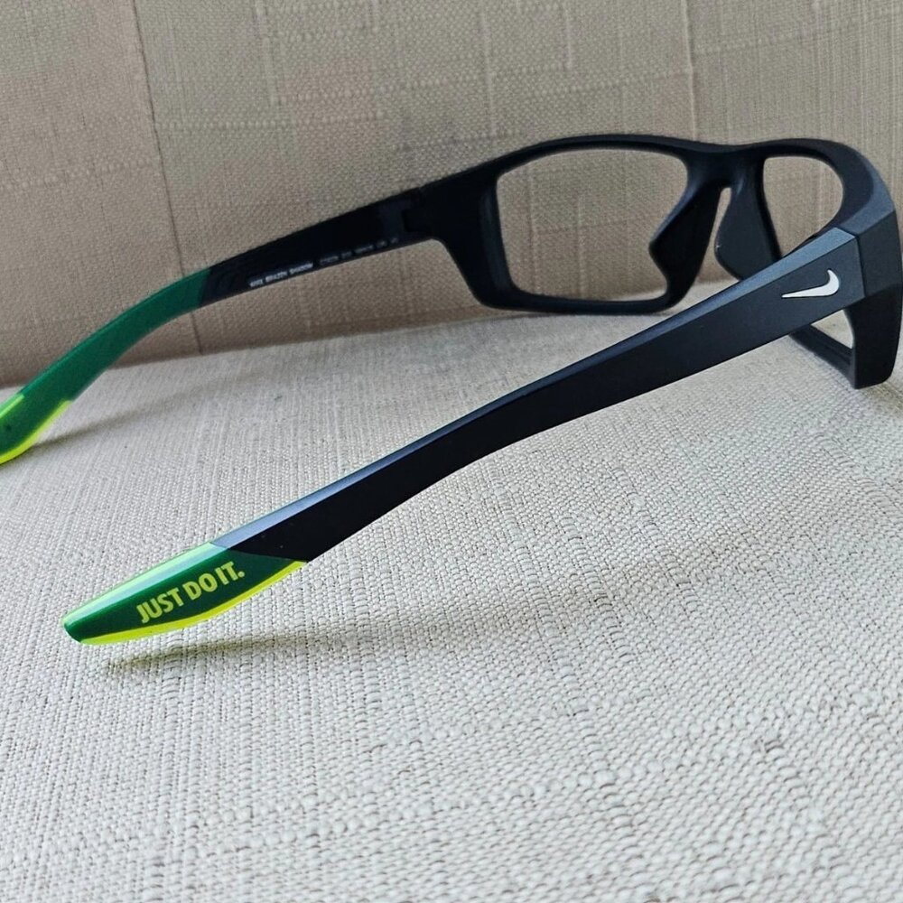 Nike Men Eyeglasses Frame BRAZEN Shadow CT8228 59[]16 130 Glasses Made Italy - Picture 8 of 13